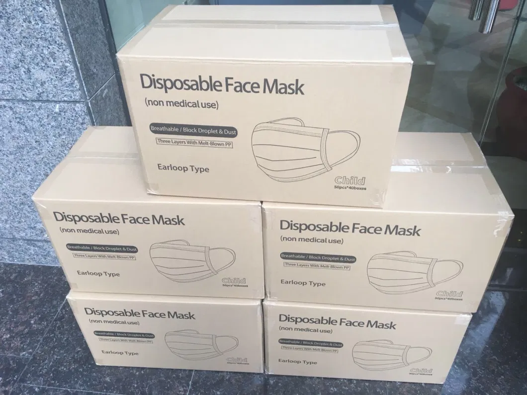 3 Ply Disposable Protective Children Mask